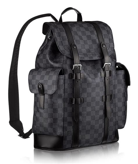 black louis vuitton backpack men's.